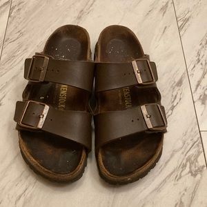 Birkenstock Sandals Arizona Brown Womens size 38